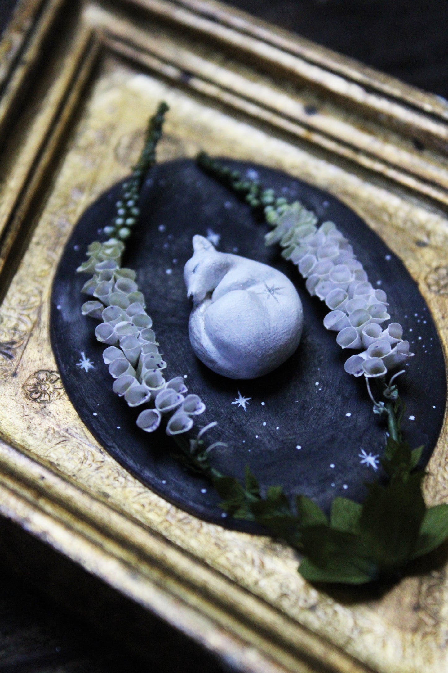 The Foxglove Gateway | Plaque Sculpture