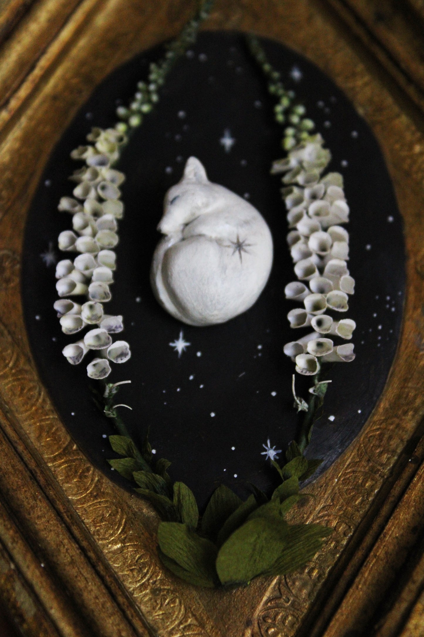 The Foxglove Gateway | Plaque Sculpture