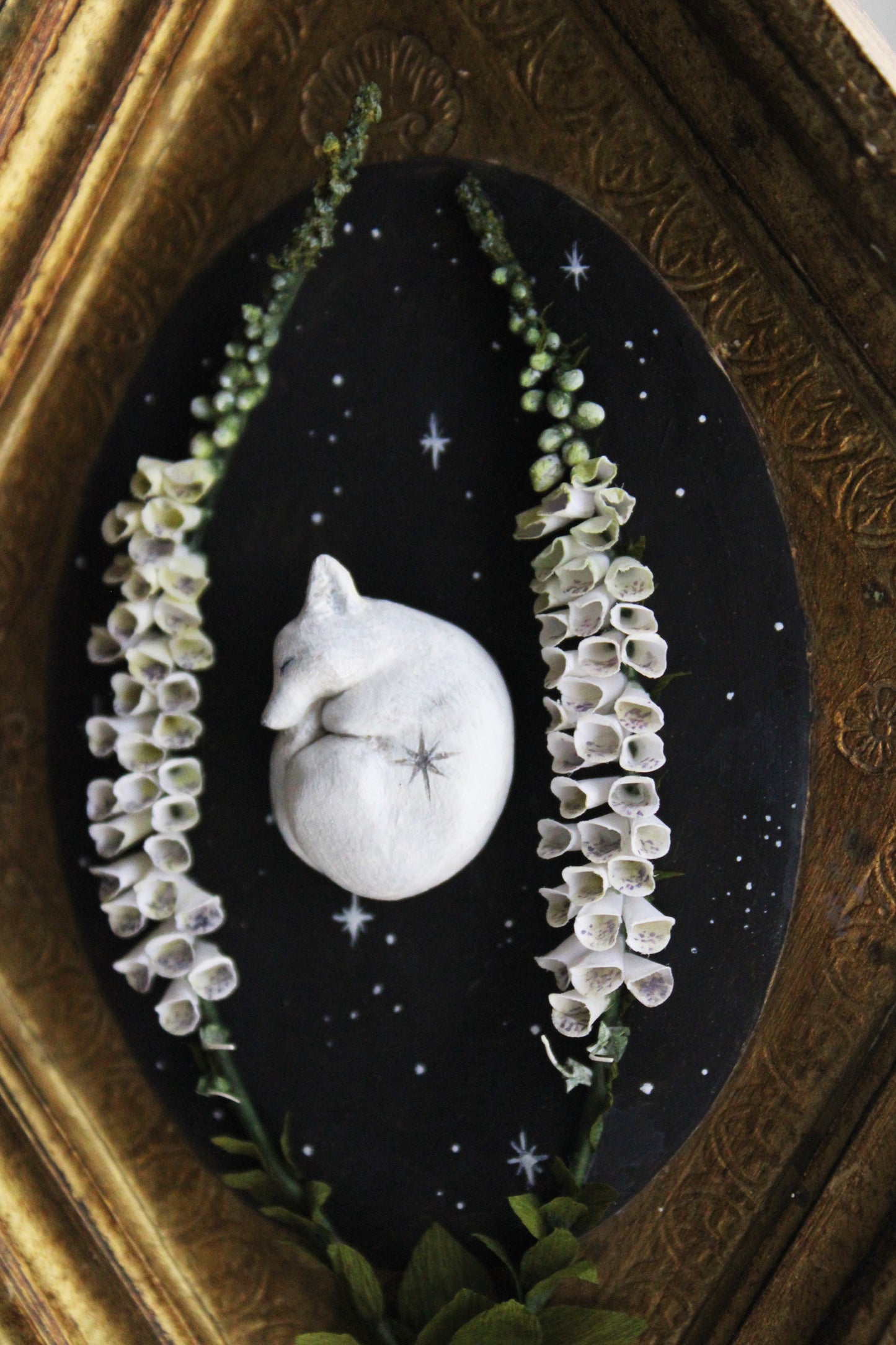 The Foxglove Gateway | Plaque Sculpture