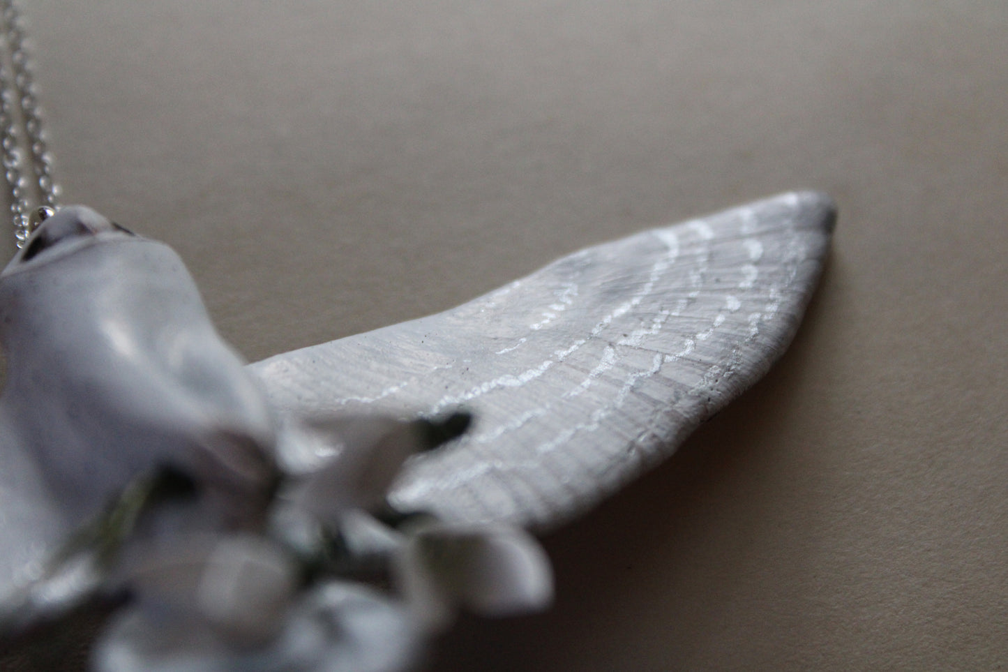 Snowdrop Barn Owl Necklaces