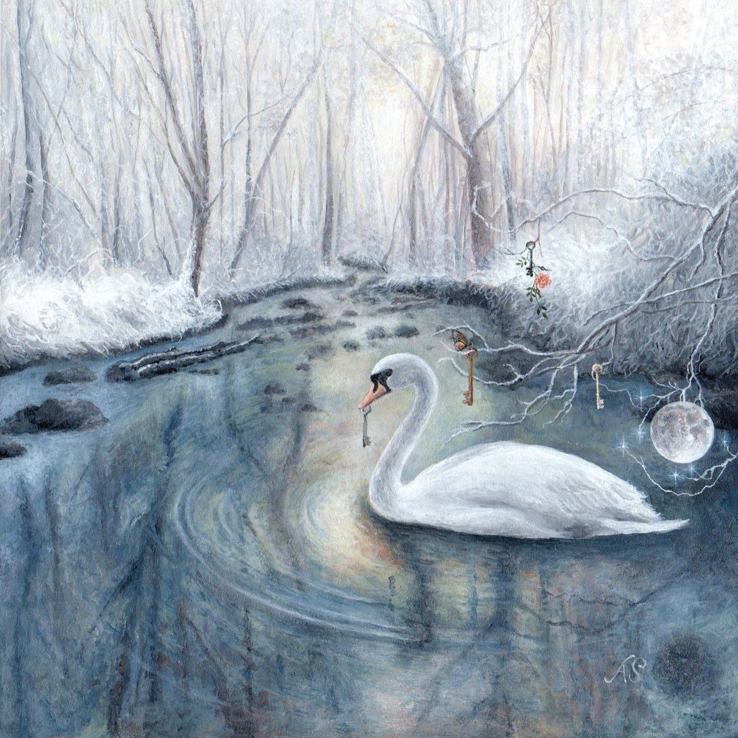 The Four Seasons Key Series | 5 x 5 Inch Giclée Print