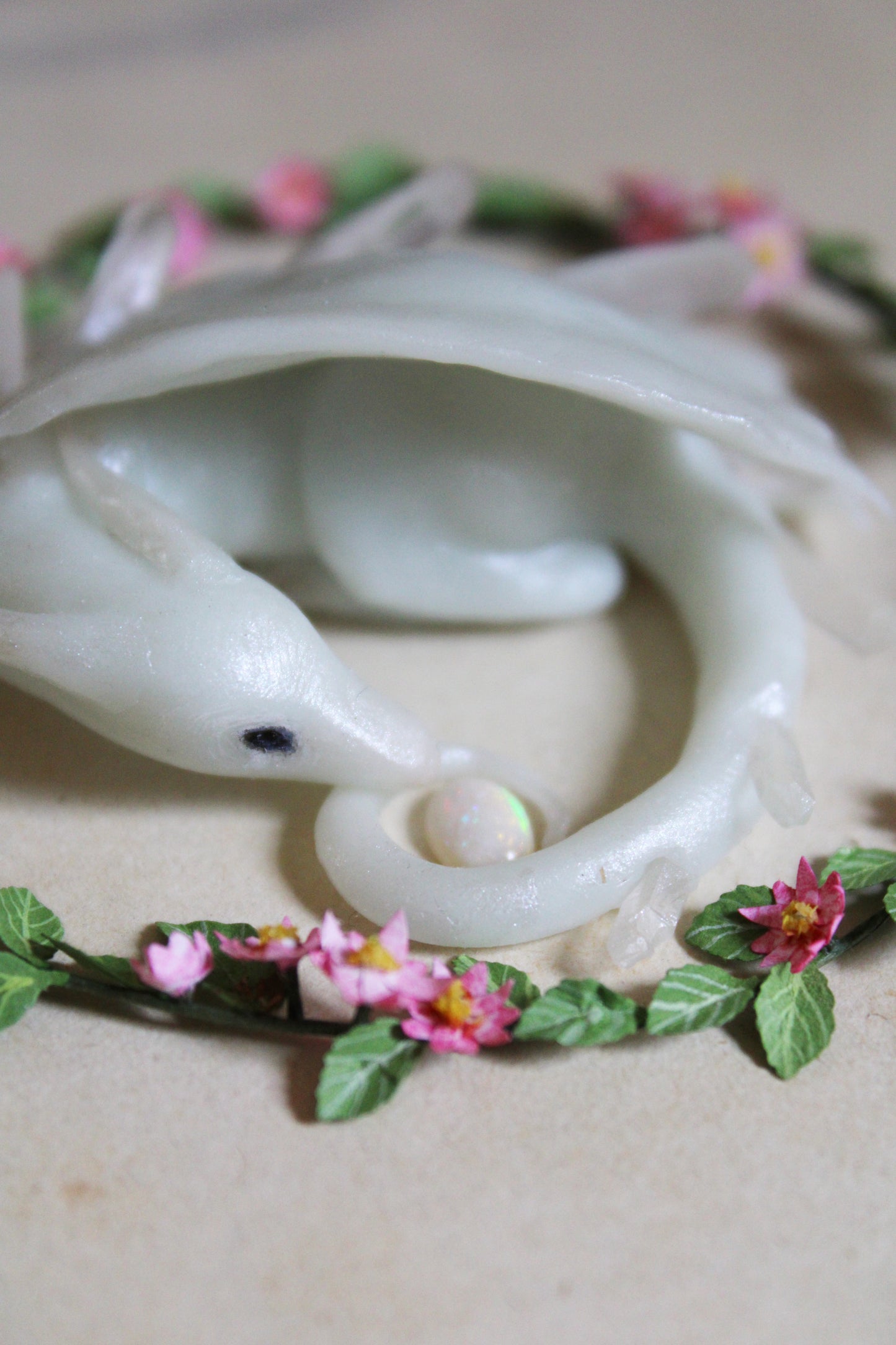 A Dragon’s Nest | Glass Shadowbox Sculpture